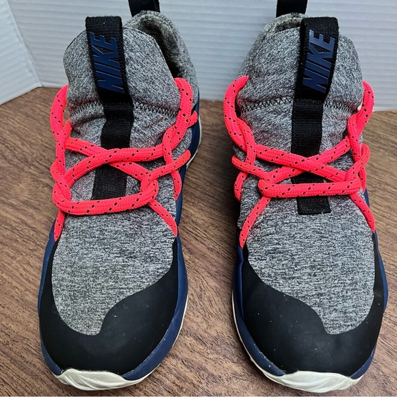 Nike City Loop Blue and Gray Neon Laces Sneakers Shoes Size 9.5 - Picture 5 of 13